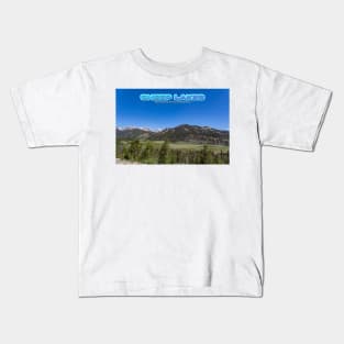 Sheep Lakes at Rocky Mountain National Park Kids T-Shirt